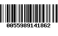 Código de Barras 0055989141862