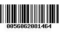 Código de Barras 0056062081464