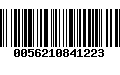 Código de Barras 0056210841223