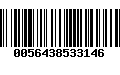 Código de Barras 0056438533146