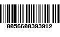 Código de Barras 0056600393912