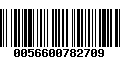 Código de Barras 0056600782709