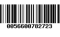 Código de Barras 0056600782723