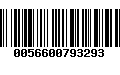 Código de Barras 0056600793293