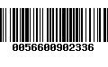 Código de Barras 0056600902336