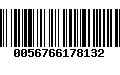 Código de Barras 0056766178132