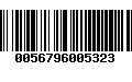 Código de Barras 0056796005323