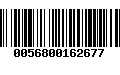 Código de Barras 0056800162677