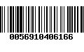 Código de Barras 0056910406166