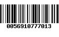 Código de Barras 0056910777013