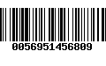 Código de Barras 0056951456809