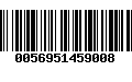 Código de Barras 0056951459008