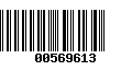 Código de Barras 00569613