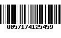 Código de Barras 0057174125459