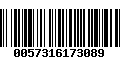Código de Barras 0057316173089