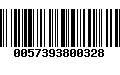 Código de Barras 0057393800328