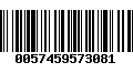 Código de Barras 0057459573081