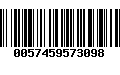 Código de Barras 0057459573098