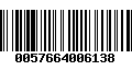 Código de Barras 0057664006138