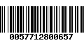 Código de Barras 0057712800657