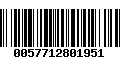 Código de Barras 0057712801951