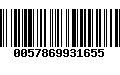 Código de Barras 0057869931655