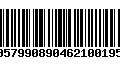 Código de Barras 00579908904621001955