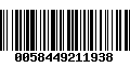 Código de Barras 0058449211938