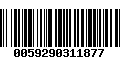 Código de Barras 0059290311877