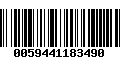 Código de Barras 0059441183490