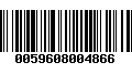 Código de Barras 0059608004866