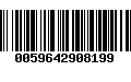 Código de Barras 0059642908199