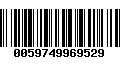 Código de Barras 0059749969529