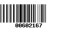 Código de Barras 00602167