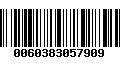 Código de Barras 0060383057909