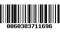 Código de Barras 0060383711696