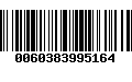 Código de Barras 0060383995164