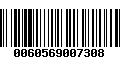 Código de Barras 0060569007308