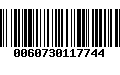 Código de Barras 0060730117744