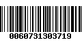 Código de Barras 0060731303719