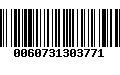 Código de Barras 0060731303771