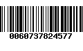 Código de Barras 0060737824577