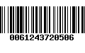 Código de Barras 0061243720506