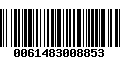 Código de Barras 0061483008853