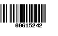 Código de Barras 00615242