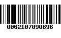 Código de Barras 0062107090896