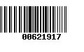 Código de Barras 00621917