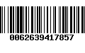 Código de Barras 0062639417857