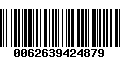 Código de Barras 0062639424879