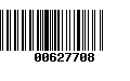 Código de Barras 00627708